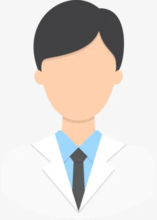 医务人员医生插画免抠