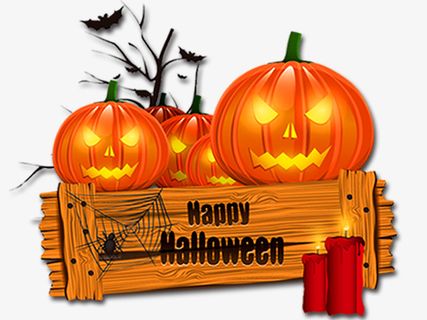 万圣节 南瓜 氛围免抠