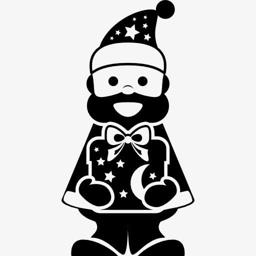 Santa的圣诞图标免抠