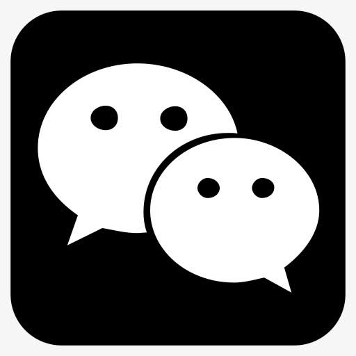 应用程序中国中国人通信即时标志免抠