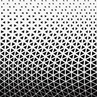 小清新三角形背景