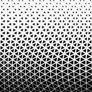 小清新三角形背景