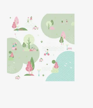 春季风景素材免抠