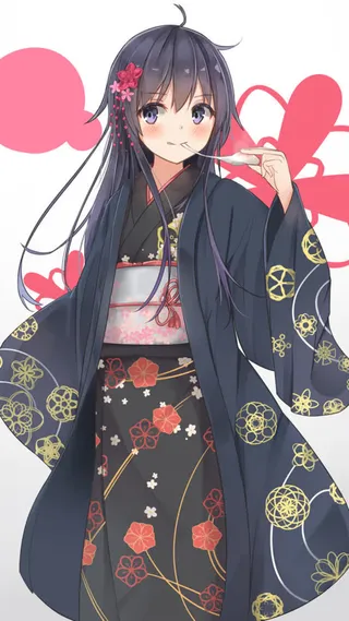 立绘二次元萌妹可爱女免抠