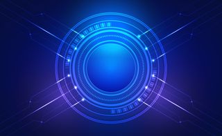 圆盘光效科技背景图高清