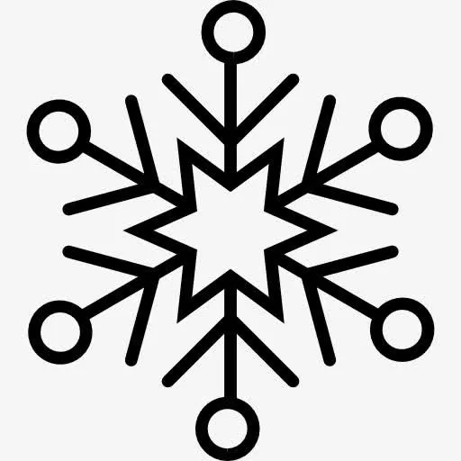 雪花图标免抠