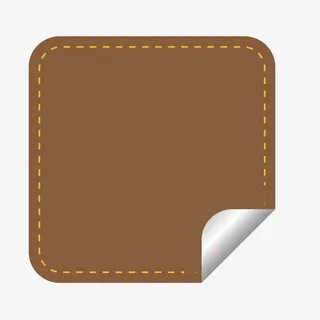 灰色商务标签免抠