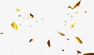 飘动的叶子酷炫企业文化素材免抠