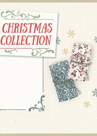 白色简约文艺温馨礼物设计圣诞节快乐高清