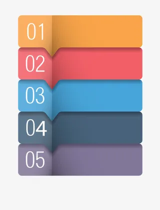 立体目录边框免抠