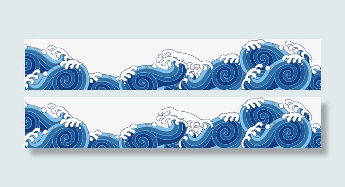 浪花一朵朵呀免抠