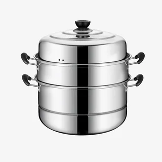双层蒸锅设计素材免抠