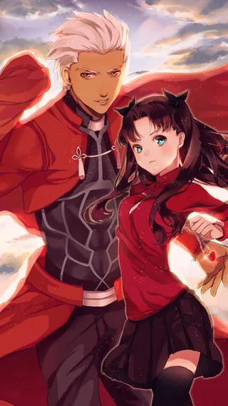 手绘插画绿眼美眉免抠