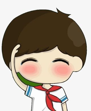 敬礼的可爱女生免抠