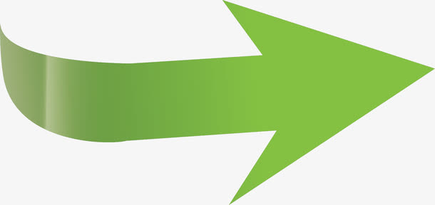 卡通绿色矢量散热箭头免抠