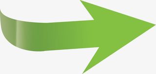 卡通绿色矢量散热箭头免抠