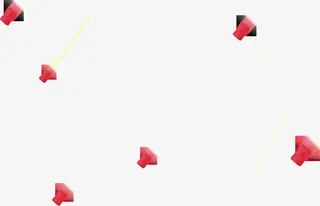 浪漫喜庆红包雨免抠