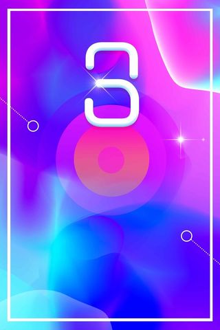 创意流体渐变周年庆典高清