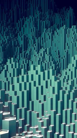 立体多层长方体组合层次渐变背景H5背景高清