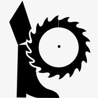 象形图切断的腿叶片或刀symb免抠