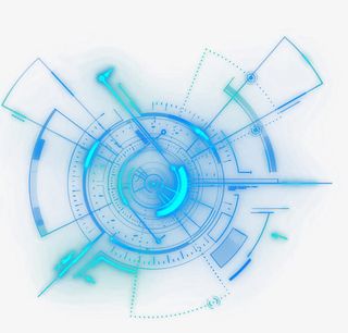 科技商务背景免抠