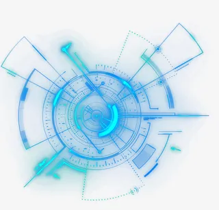 科技商务背景免抠