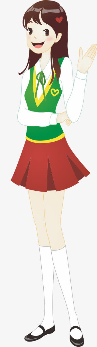 初中女生免抠