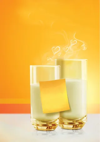 现磨豆浆海报背景素材高清