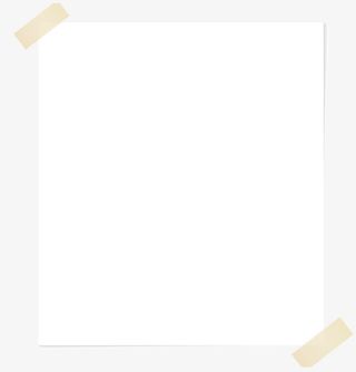 白色简约贴纸免抠