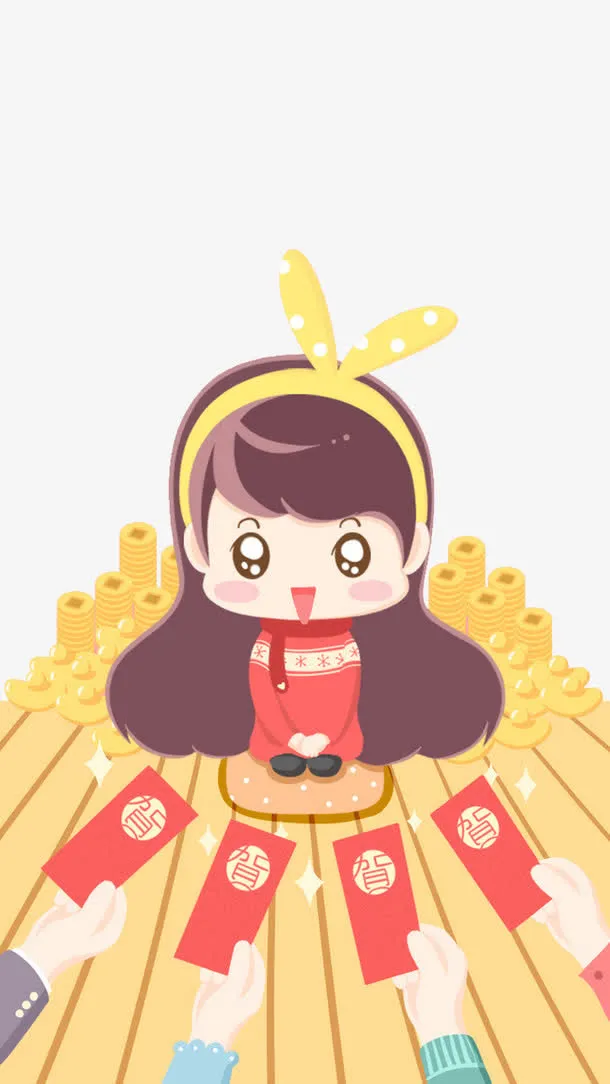 可爱女孩免抠