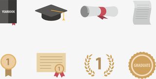 毕业季图标免抠