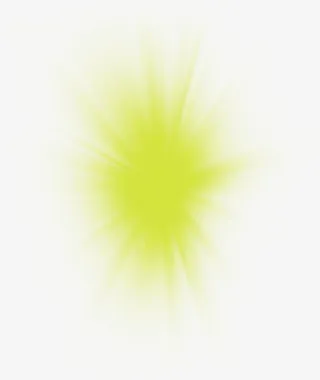 黄色发射光束七夕情人节免抠