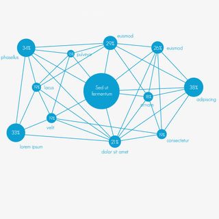 矢量线条展示形状免抠