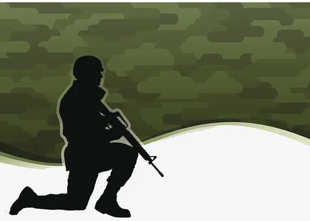 部队PPT背景插图