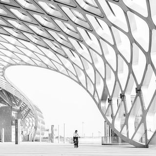 高端大气建筑物背景