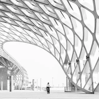 高端大气建筑物背景