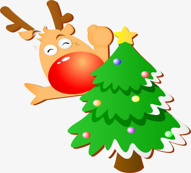 麋鹿png矢量素材免抠