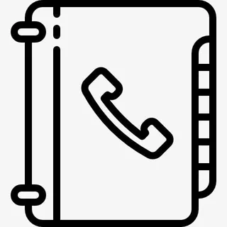 电话簿图标免抠