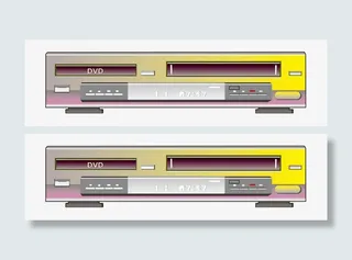 播放碟片的机器免抠