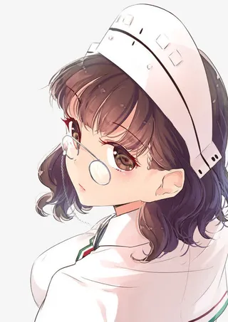 护士小女孩免抠