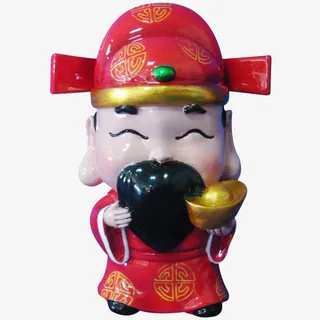 财神爷人偶图免抠