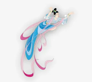 中秋素材嫦娥免抠