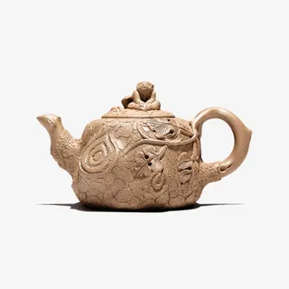 花纹泥质沙壶免抠