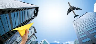 房地产创意宣传banner壁纸免抠