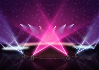 炫丽时尚舞台背景高清