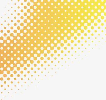 黄色渐变大小圆点背景