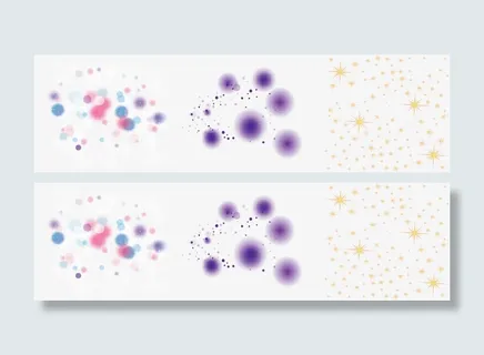 矢量梦幻紫色底纹免抠