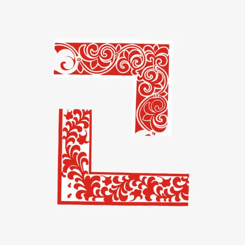 中国风装饰边框免抠