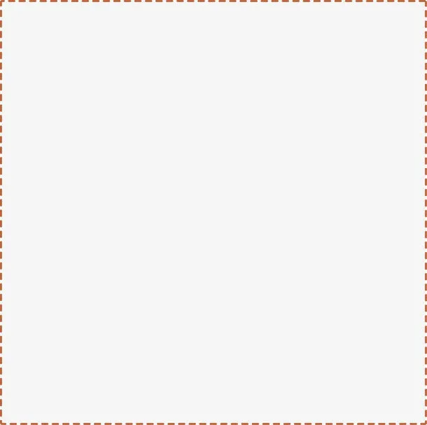 黄色虚线框架免抠