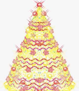 圣诞快乐素材圣诞树免抠